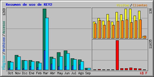 Resumen de uso de REY2